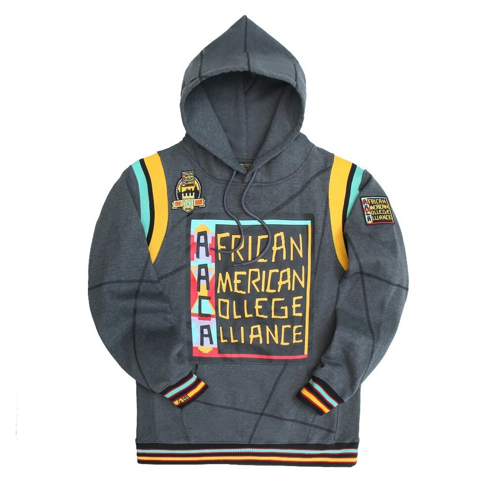 AACA 90s Style Hoodie Hip Hop Colorblock Sweatshirt HBCU Pride Gear